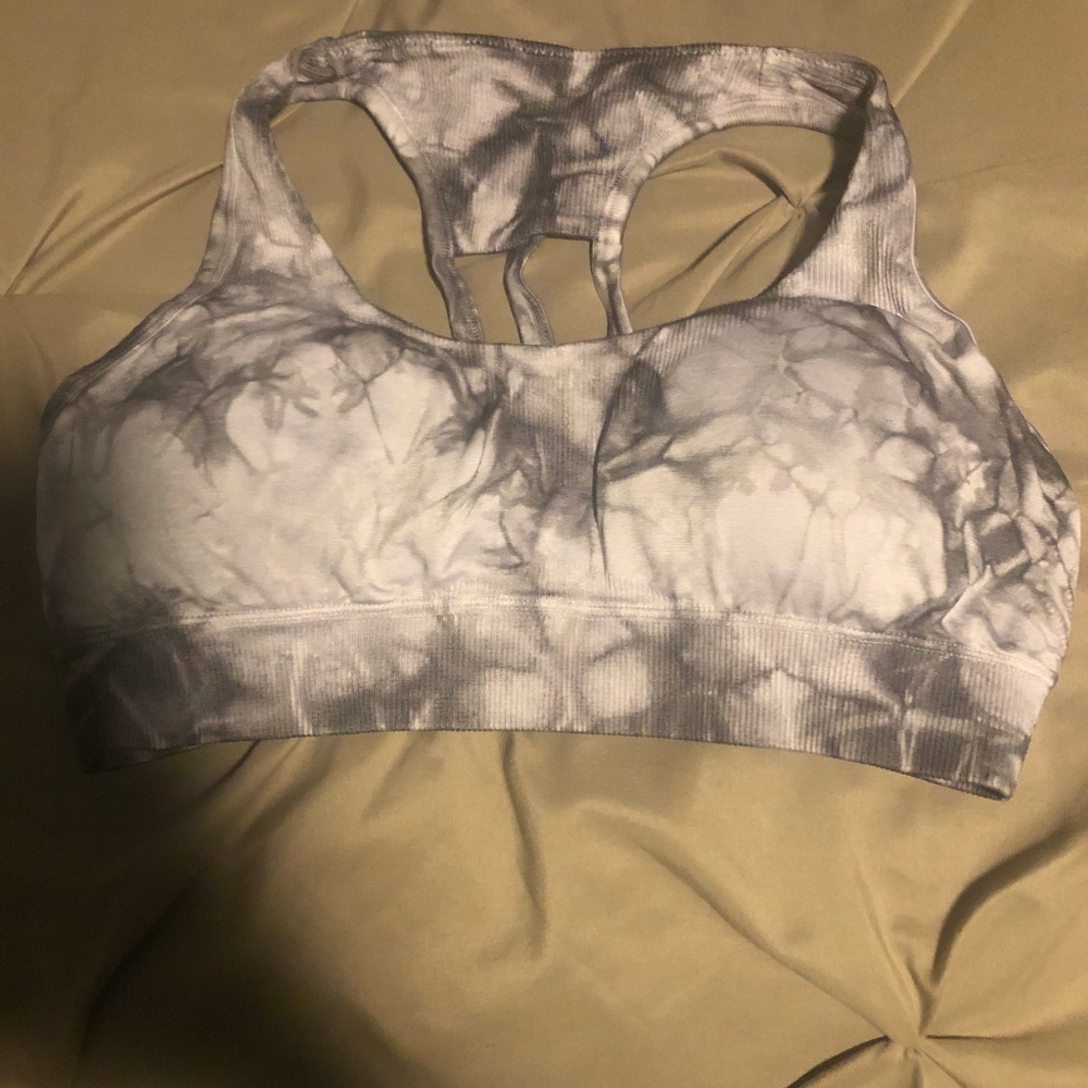 Tie dye sports bra